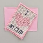 crochet Mother's day card