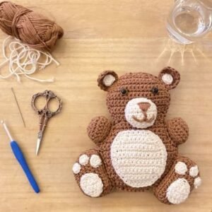 gehaakte teddybeer