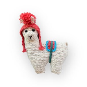 gehaakte alpaca-pop