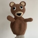 Bear hand puppet