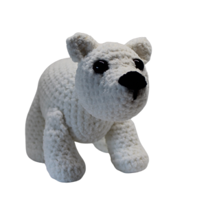 crochet polar bear